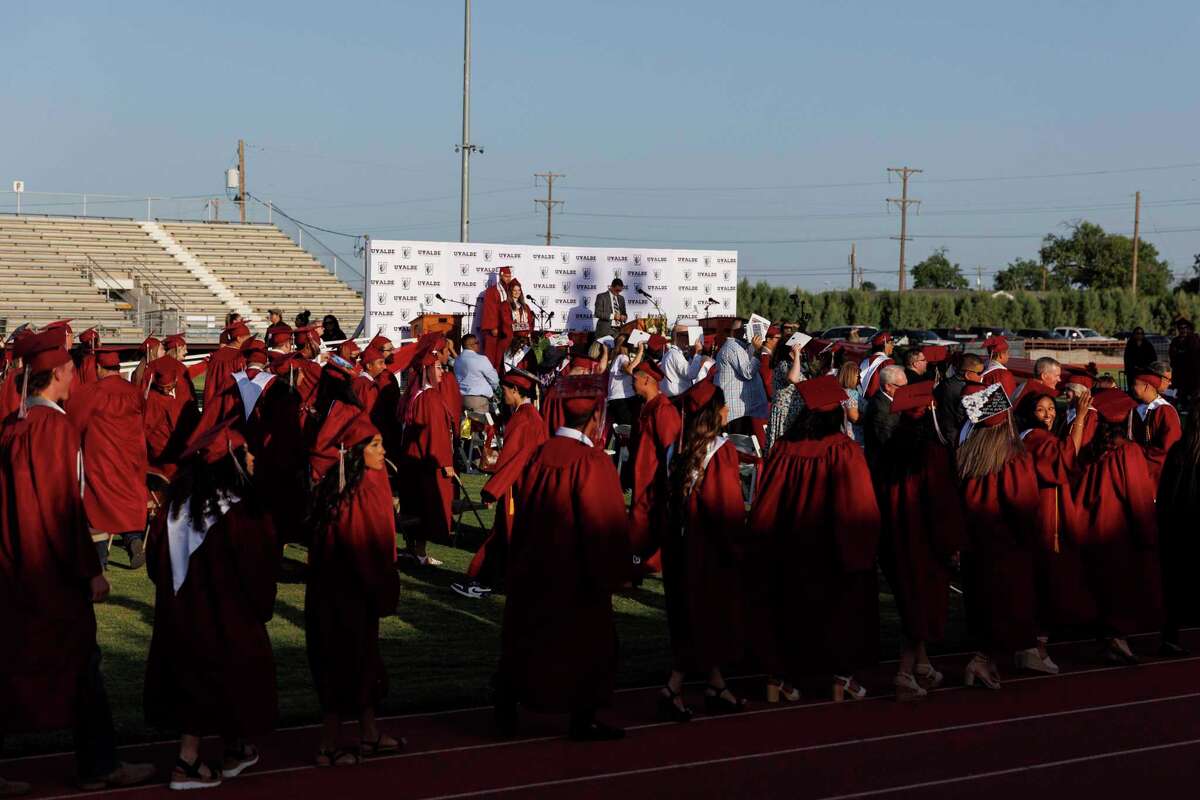 Uvalde High School graduation steeped in loss, resiliency