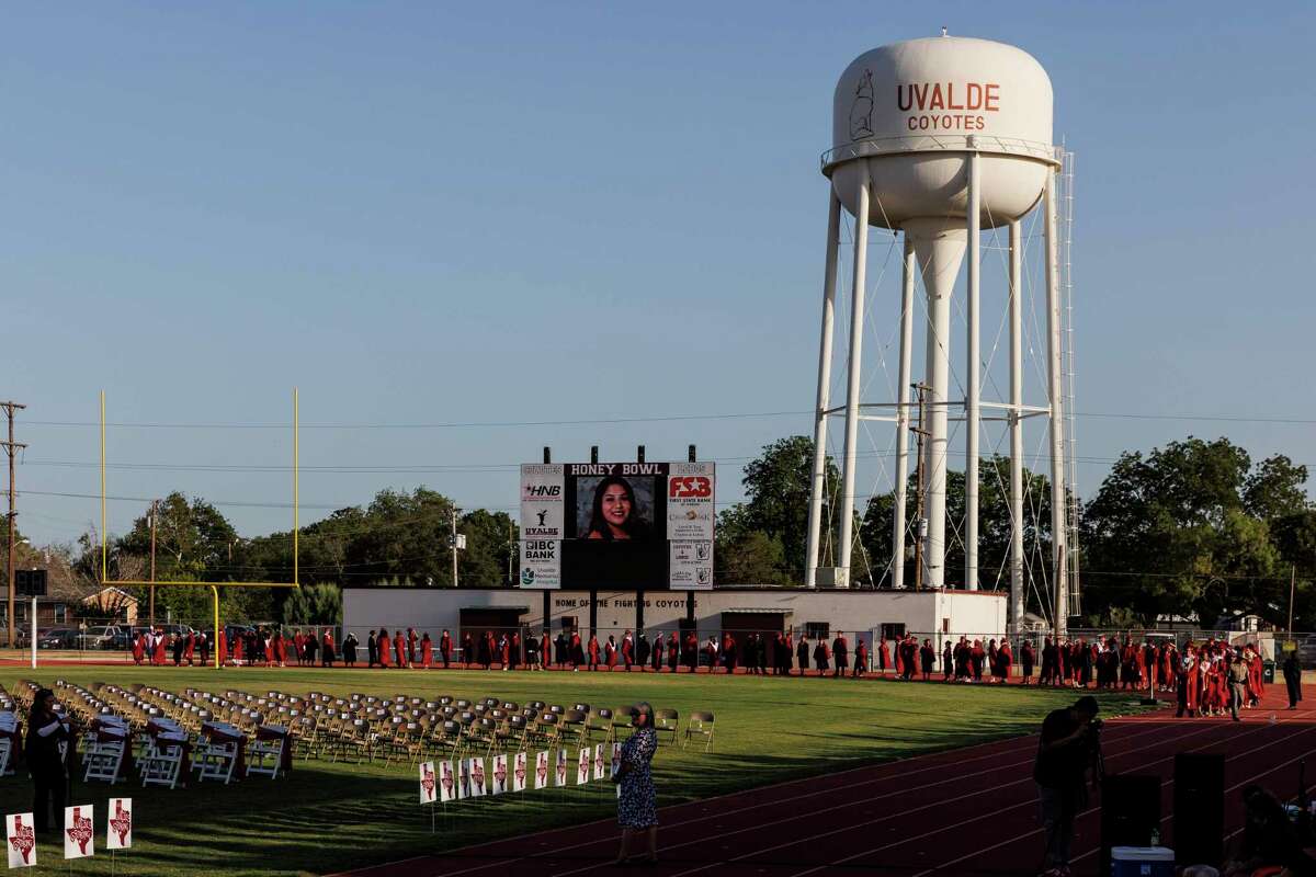 Uvalde High School graduation steeped in loss, resiliency