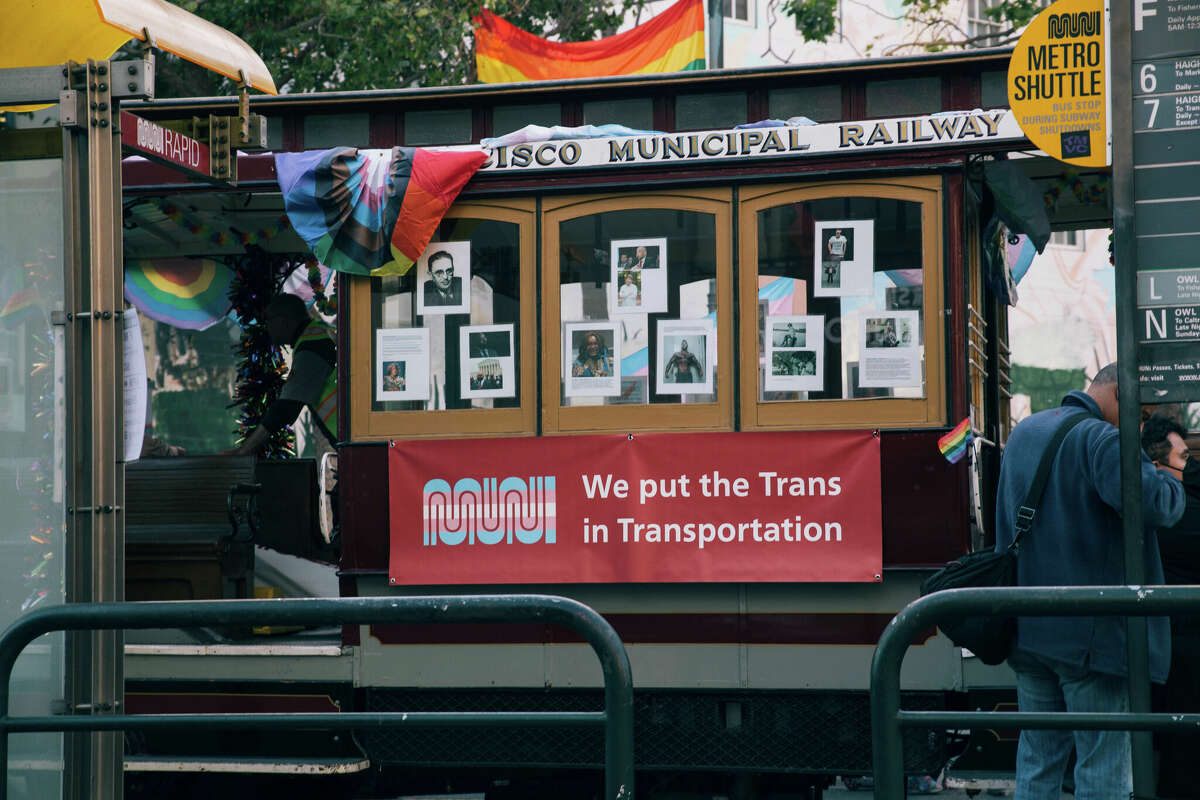 The Trans March took place during San Francisco Pride month on June 24, 2022.