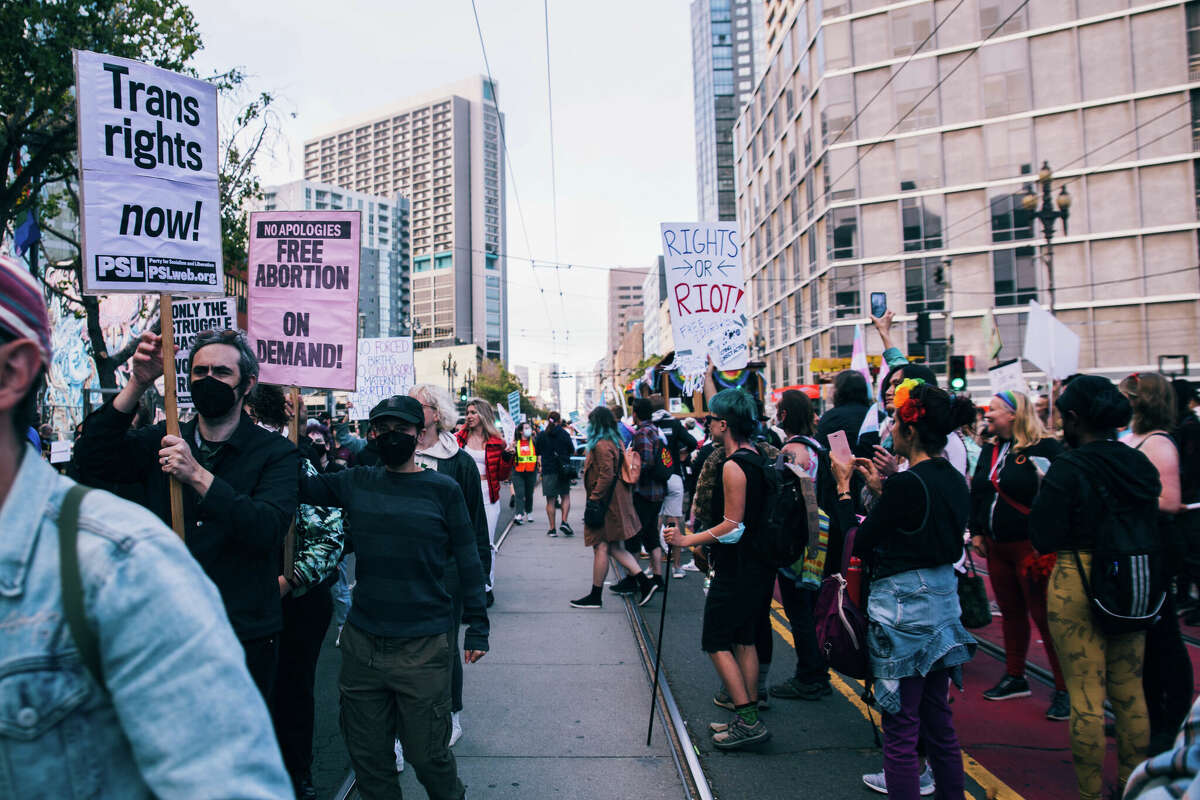 The Trans March took place during San Francisco Pride month on June 24, 2022.