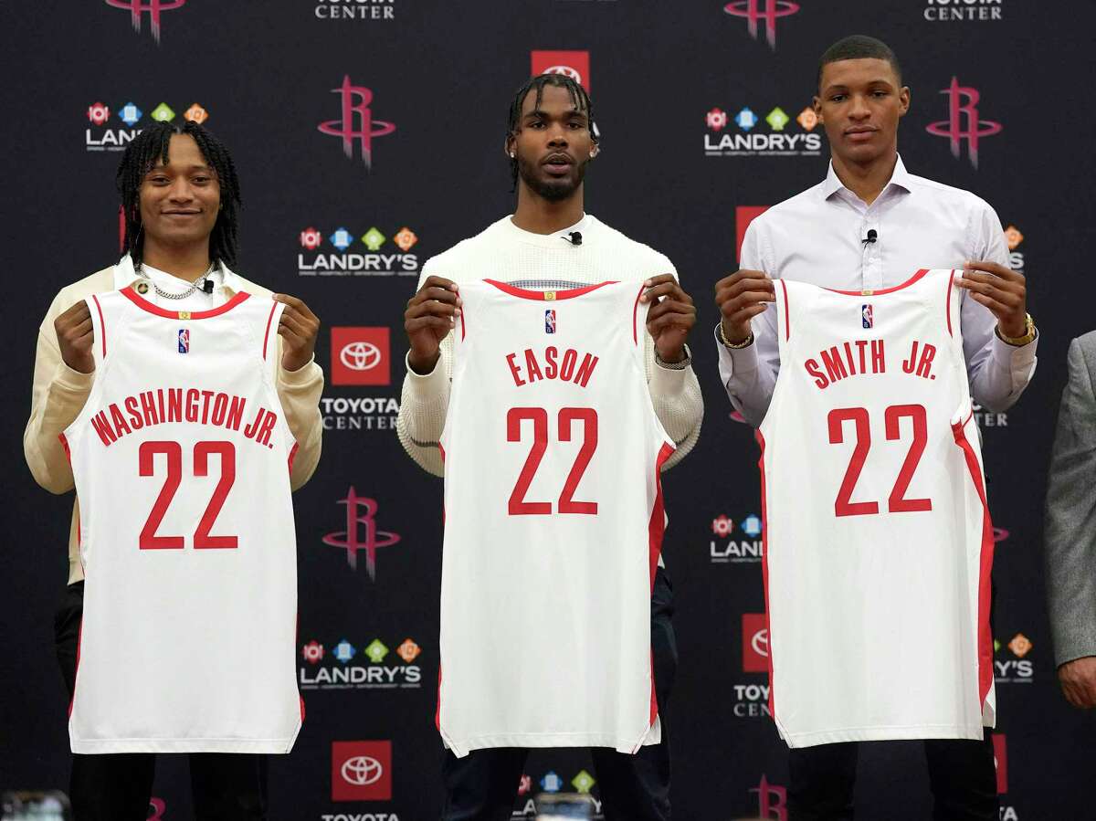 First-round picks Jabari Smith Jr., Tari Eason and TyTy Washington Jr. will get their first action in a Rockets uniform in the NBA Summer League that begins Thursday.