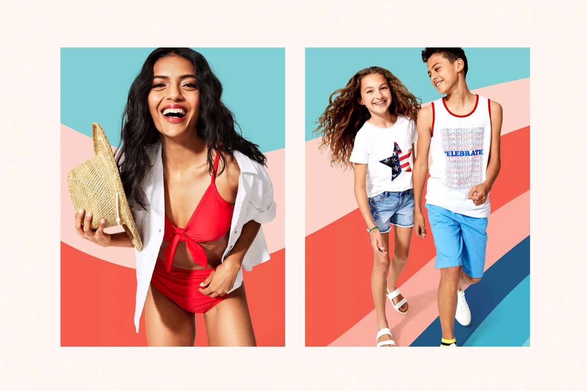 Red, white & blue clothing styles start at $5 at Target this week