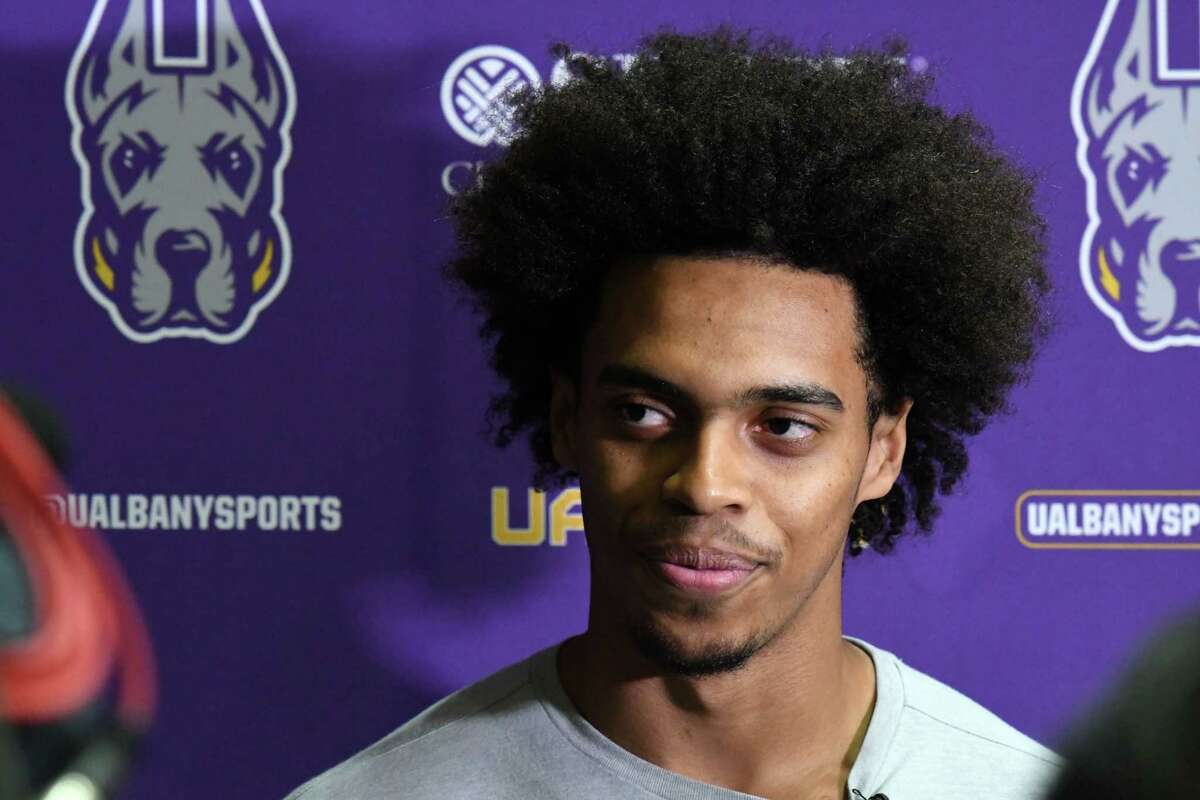 UAlbany's Justin Neely was Rookie of the Year last season and has big plans for his sophomore year.