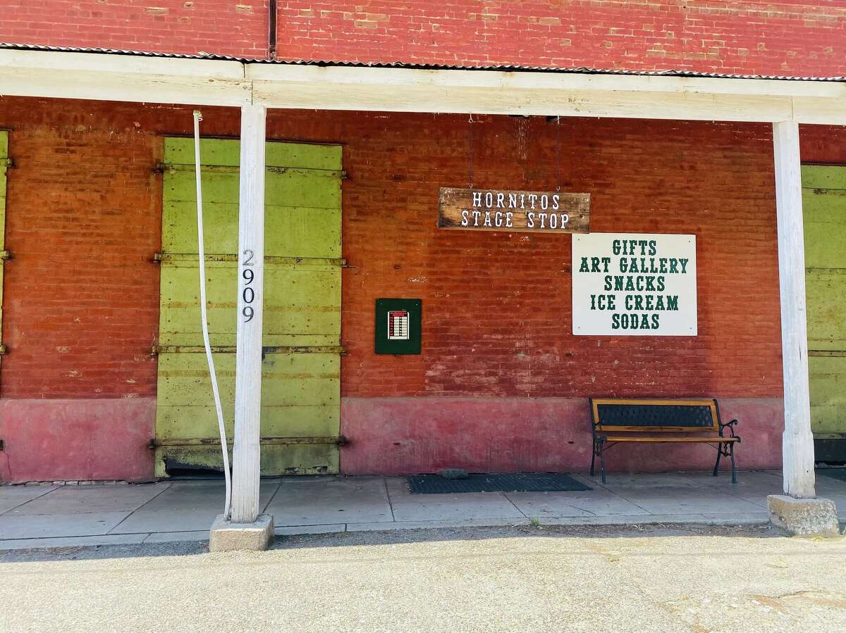 This Hornitos store opens occasionally, but not during the author's visit.