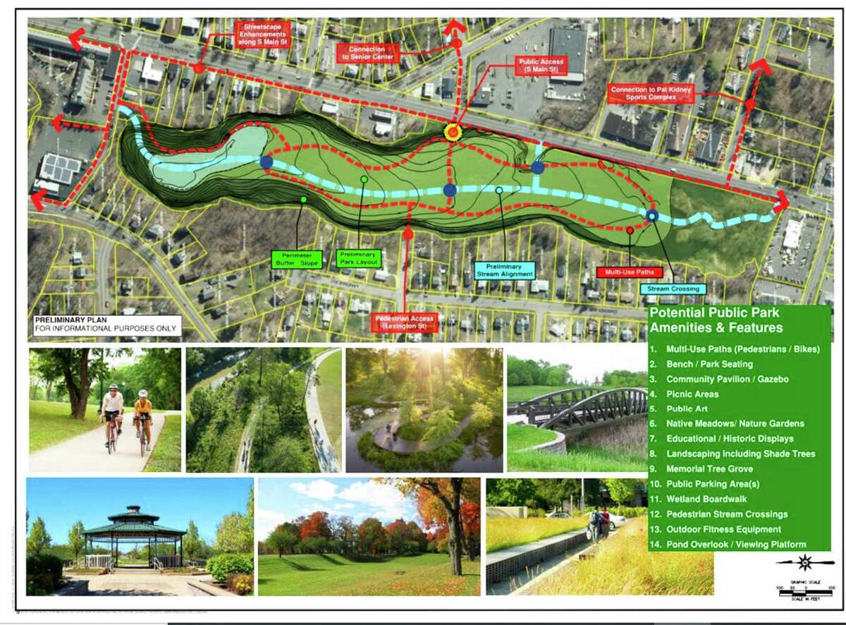 Could Middletown pond be replaced with a park? The idea has some