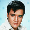 Elvis Presley (1935-1977), American rock 'n' roll legend.