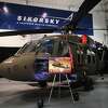 The one thousandth H-60M Black Hawk helicopter at the delivery ceremony at the Sikorsky plant in Stratford, Conn. on Thursday, October 13, 2016. The U.S. Army awarded Sikorsky a $2.3 billion contract Sunday — the 10th multi-year contract between the two — for at least 120 H-60M Black Hawk helicopters.