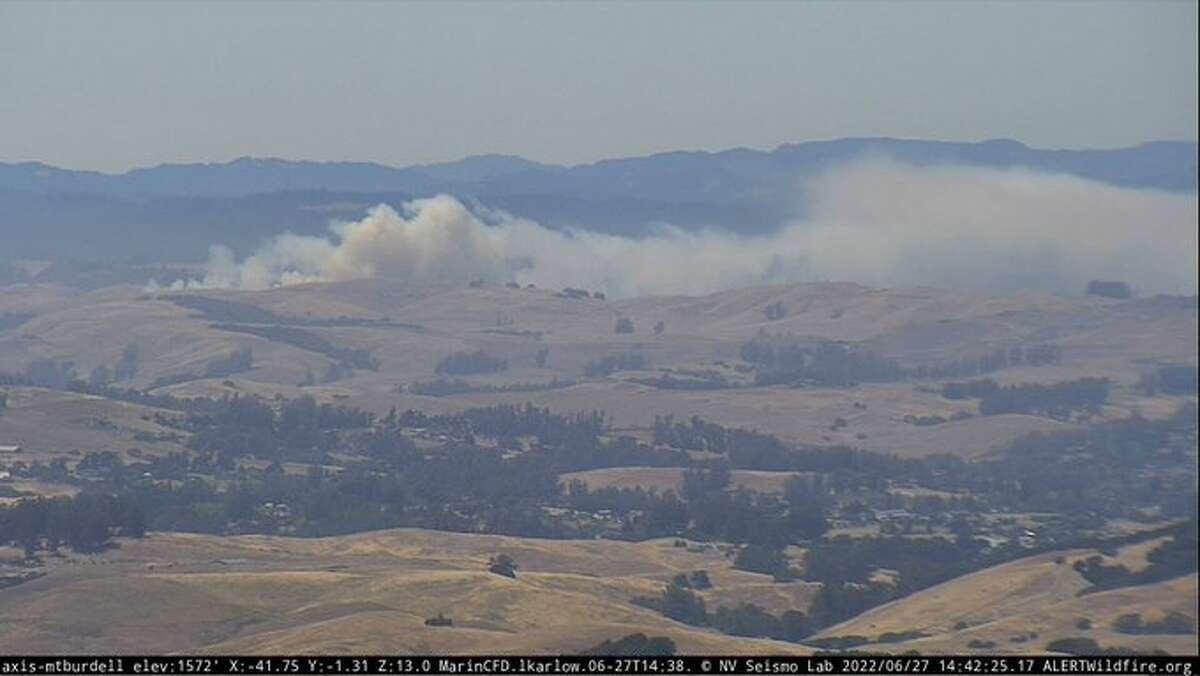 The Roblar Fire started Roblar Road and Canfield Road southwest of Rohnert Park, Cal Fire said.