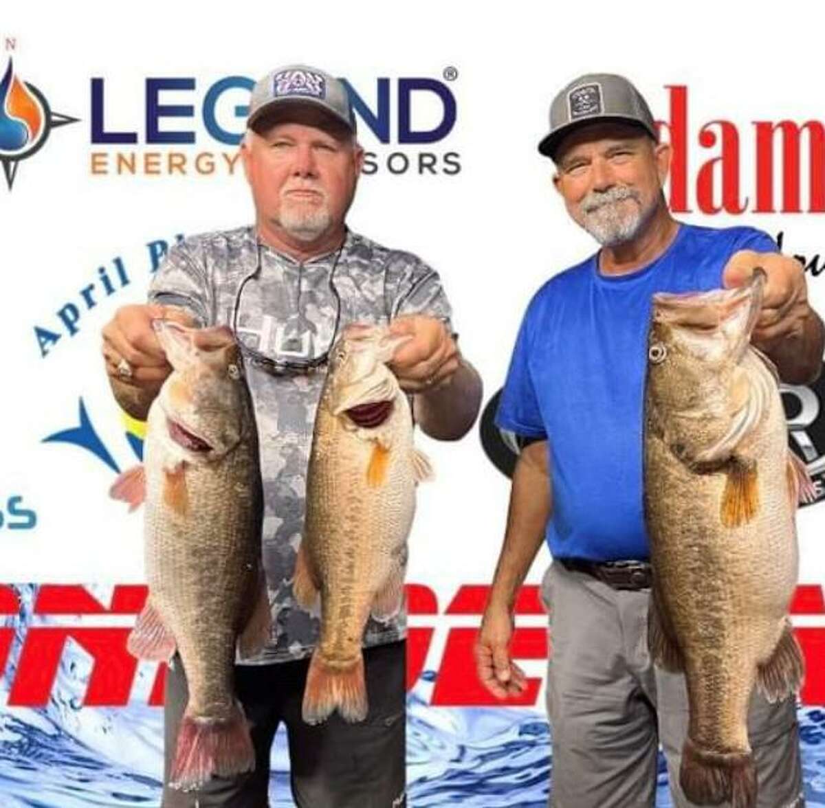 Randy Gunter and Mickey Mueller came in first place in the CONROEBASS Tuesday Tournament with a stringer weight of 15.44 pounds.