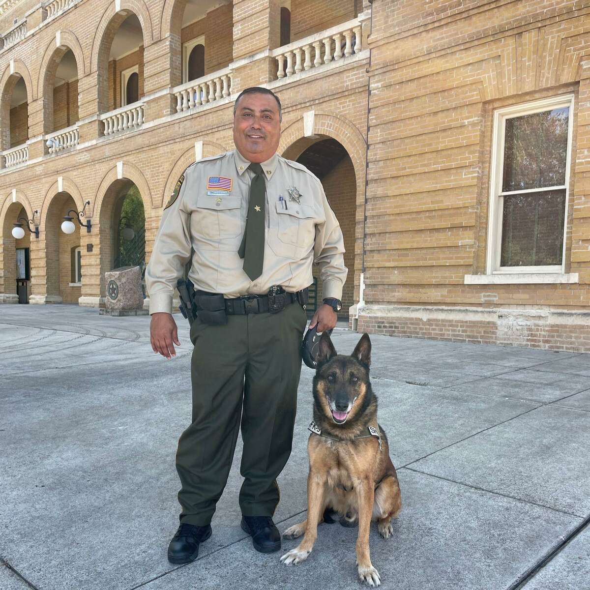 Deputy Luis Agredano and Brix were part of the Laredo K-9 team at the National Narcotic Detector Dog Association Competition where Brix obtained 1st place out of 87 agents.