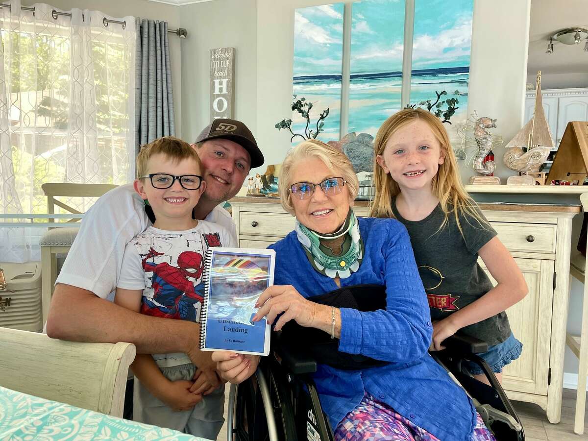 Big Rapids grandma Yulanda Bellingar shared her crash and rehabilitation story in her book ‘Unscheduled Landing: A true near death, an inspirational story, and interactive personal journal,' and recently survived second incident with ATV 20 years on. 