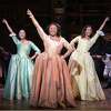 Stephanie Jae Park, Ta’Rea Campbell and Paige Smallwood star in the “Hamilton” national tour at Hartford’s Bushnell Center for the Performing Arts through July 10.