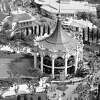 March 14, 1978: An aerial view of the double-decker carousel at Marriott's Great America in Santa Clara.