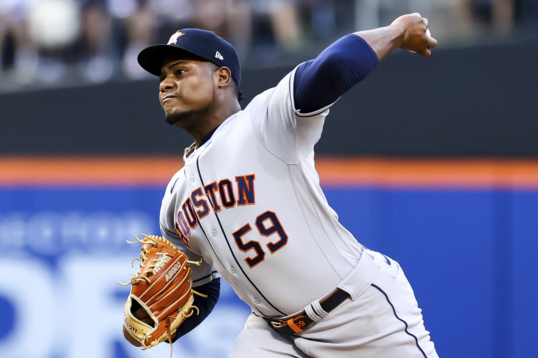 Valdez pitches 1st shutout, Astros blank Tigers 7-0