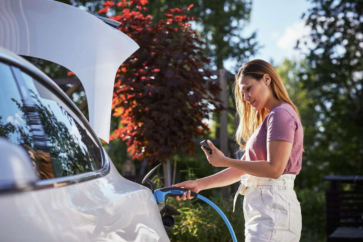 Major car rental companies and non-traditional car sharing programs offer electric cars for rent.