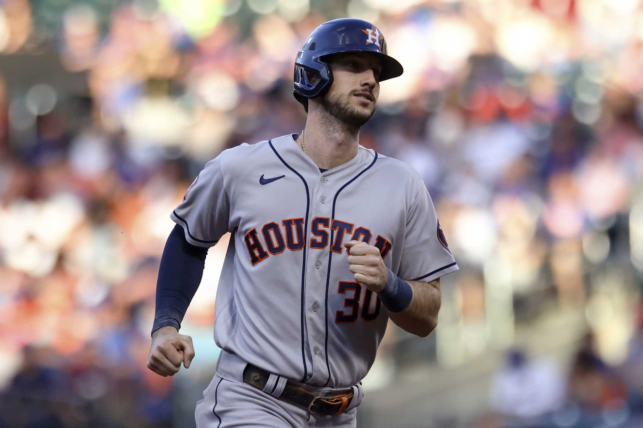 Astros' Kyle Tucker on track to join elite 30-30 club with power