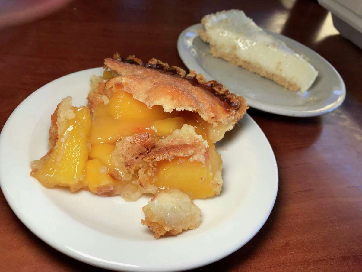 Peach and Key Lime Pies from Bobbie's Cafe & Pie Bar.