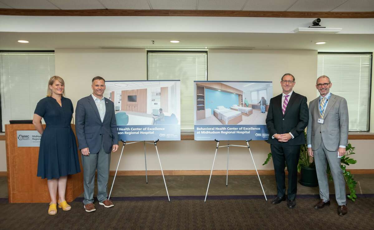 WMCHealth will create a Behavioral Health Center of Excellence at MidHudson Regional in Poughkeepsie to provide more inpatient services in Dutchess County.