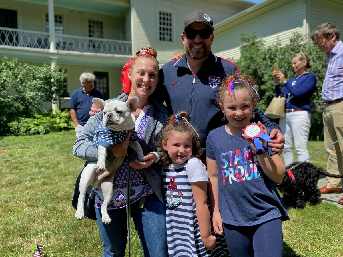 The Litchfield’s Historical Society’s annual 4th of July Pet Parade and Turn-of-the-Century Fest returns July 4 from 2:30-4 p.m. in the Tapping Reeve Meadow. Pictured are participants from the 2021 event.