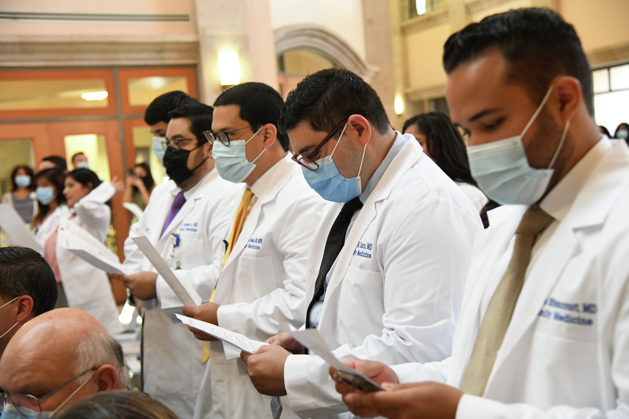 Sixteen take Hippocratic Oath, don white coats at LMC - Vimarsana News