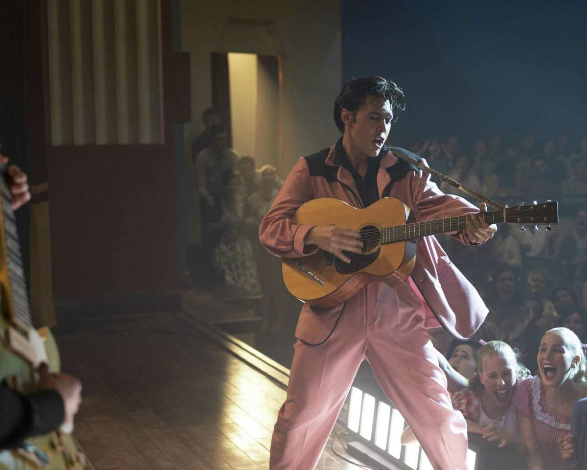 Austin Butler stars as Elvis Presley in the film "Elvis."