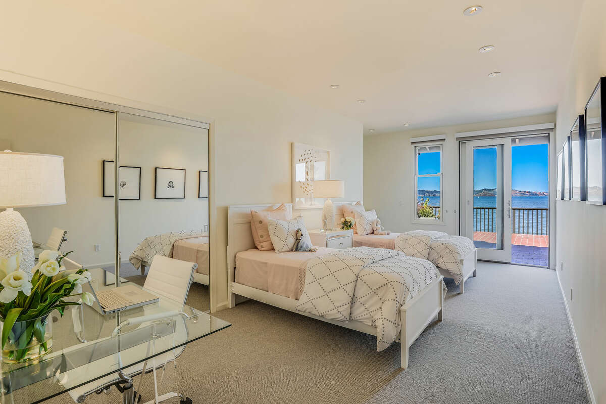 One of the bedrooms at 79 St. Thomas.