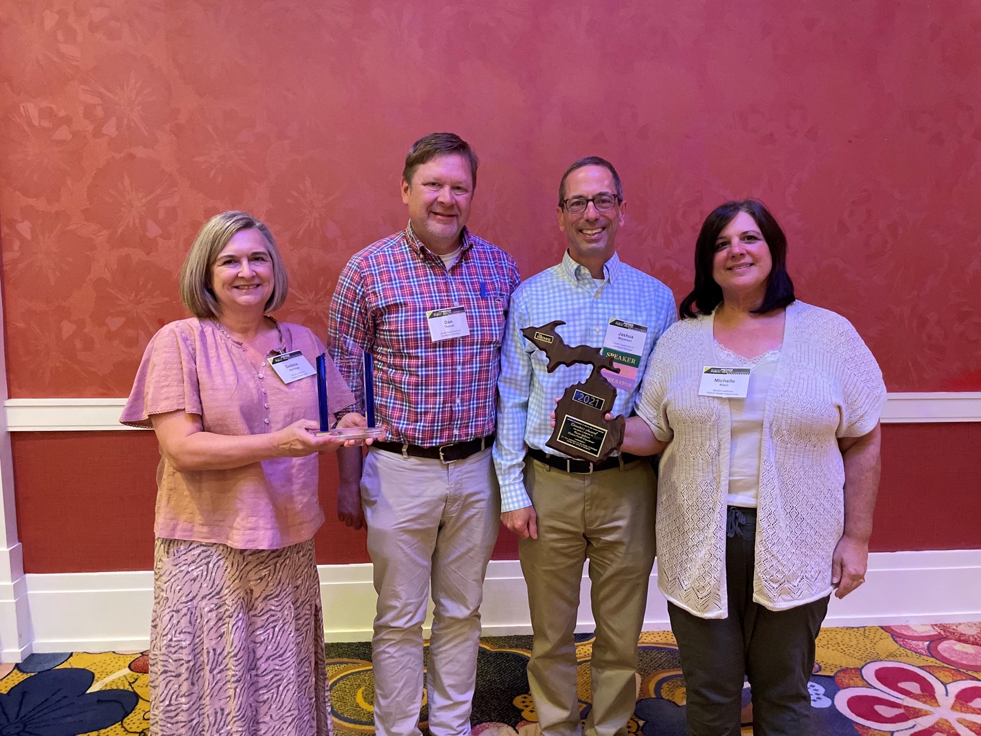 Benzie County health officer honored for service in public health