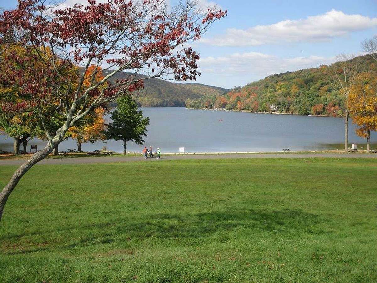 Squantz Pond State Park in New Fairfield, Conn., reopened June 30, 2022, following a one-day closure due to water quality concerns.