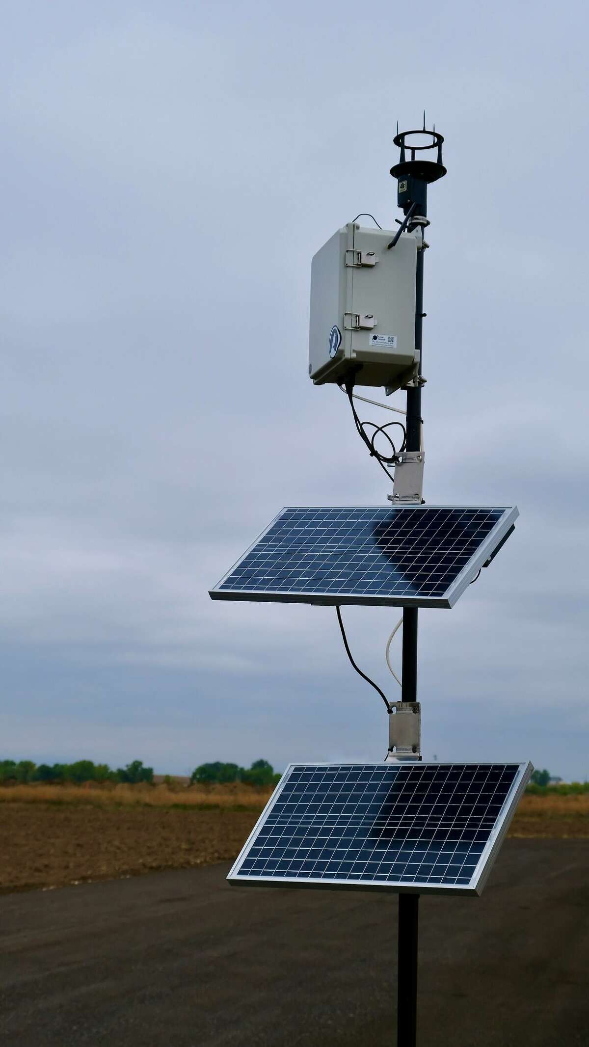 A Canary X continuous monitoring unit is used in Project Canary's evaluation of a producer's environmental performance in producing its natural gas.