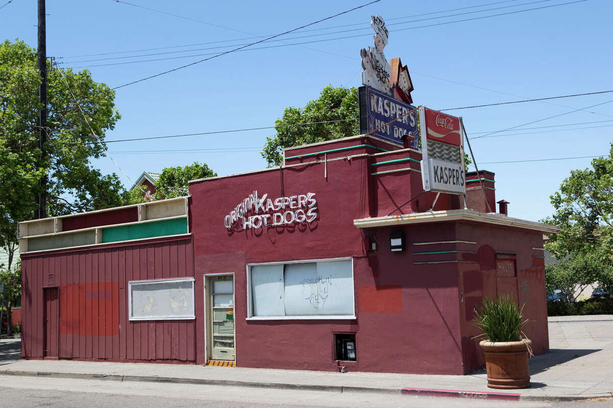 Kasper's Hot Dogs located at 4521 Telegraph Ave. in Oakland. 