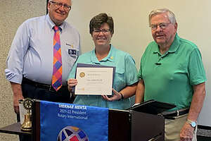 Robinson receives Rotary honor