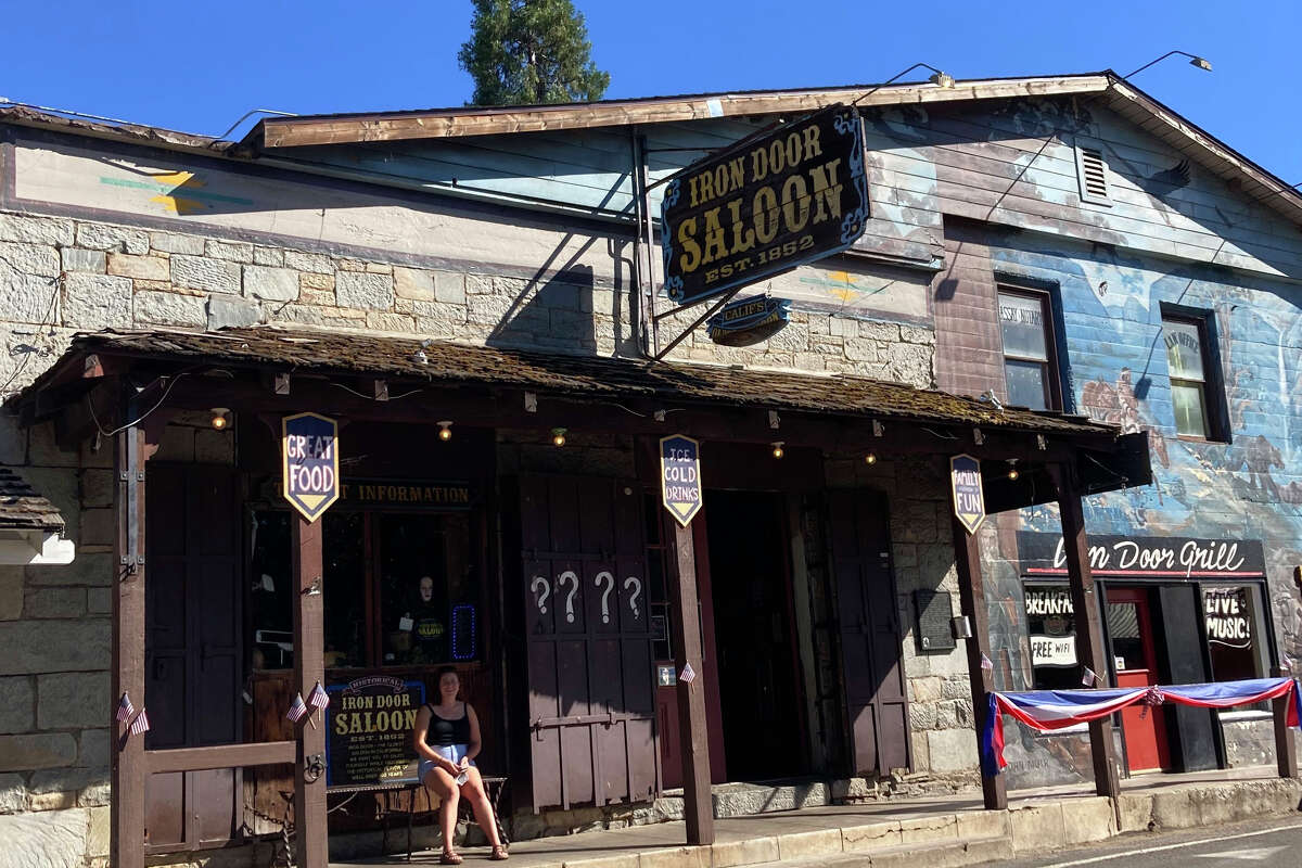 The Iron Door Saloon in Groveland, Calif., about 30 minutes away from the entrance to Yosemite.