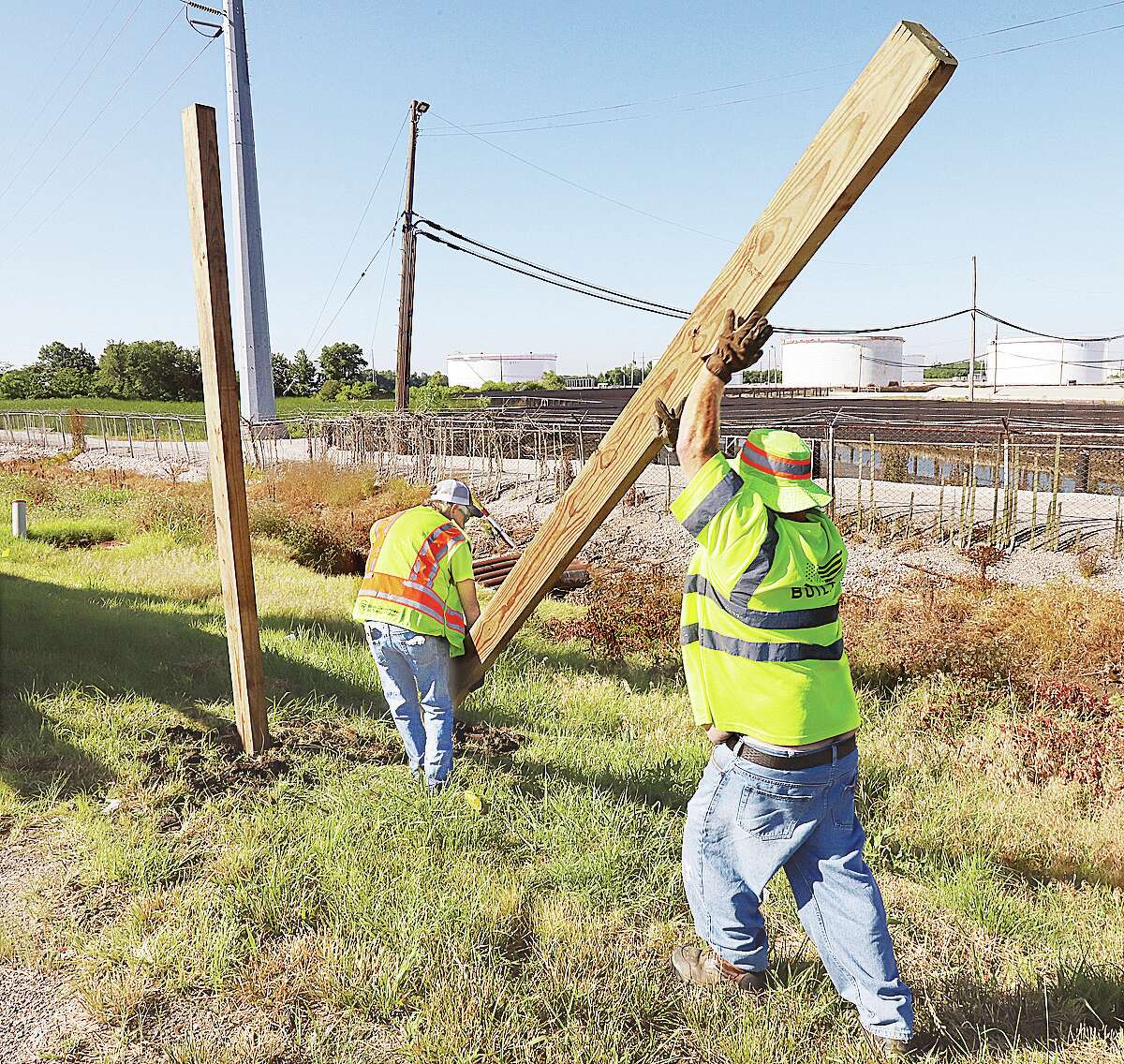 Werner memorial signs erected