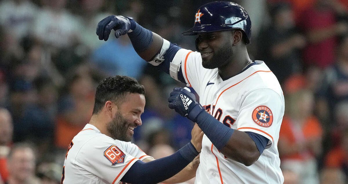 Houston Astros José Carlos Altuve Yordan Álvarez And Justin