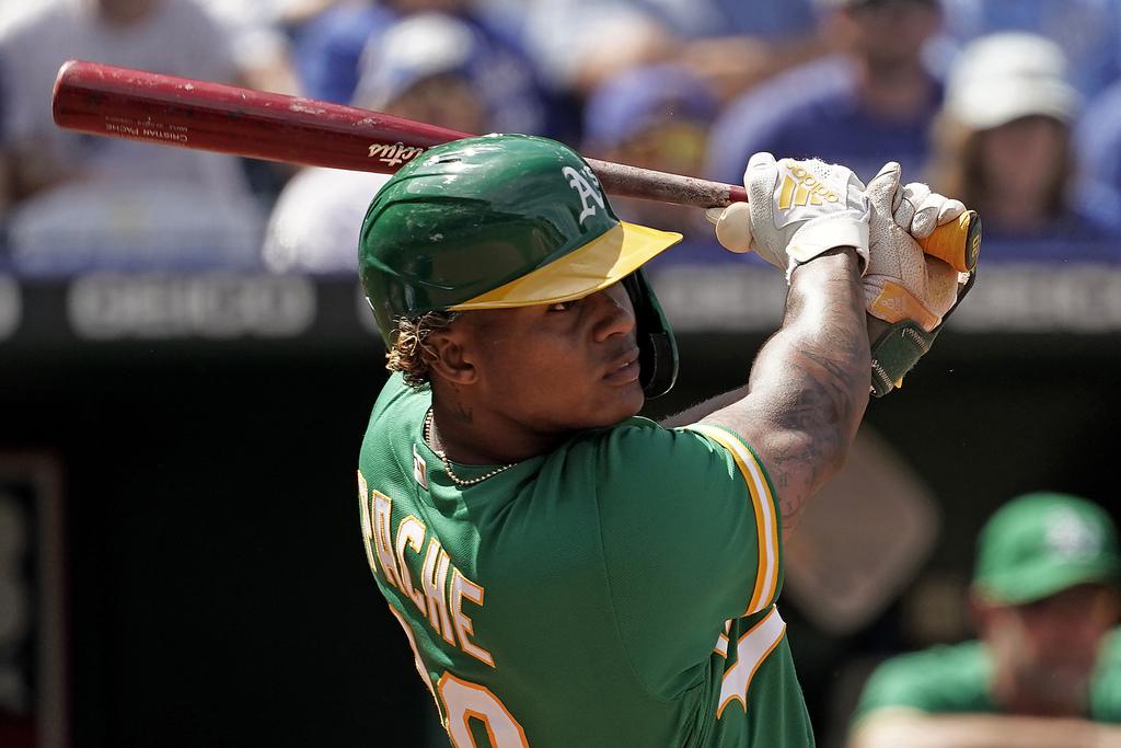 A's option struggling prospect Cristian Pache to Triple-A among roster moves - San Francisco Chronicle