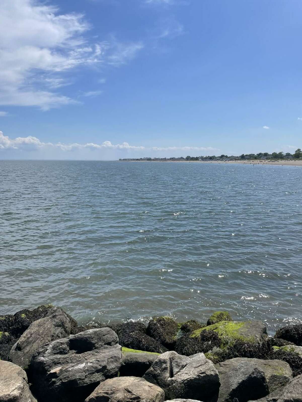 Fairfield resident Matthew Podolsky has submitted this weather photo by email. The photo is from the Jennings Beach in Fairfield, and the Penfield Beach in Fairfield, and on the Long Island with temperatures at 81 degrees Fahrenheit at 3 p.m. June 24.