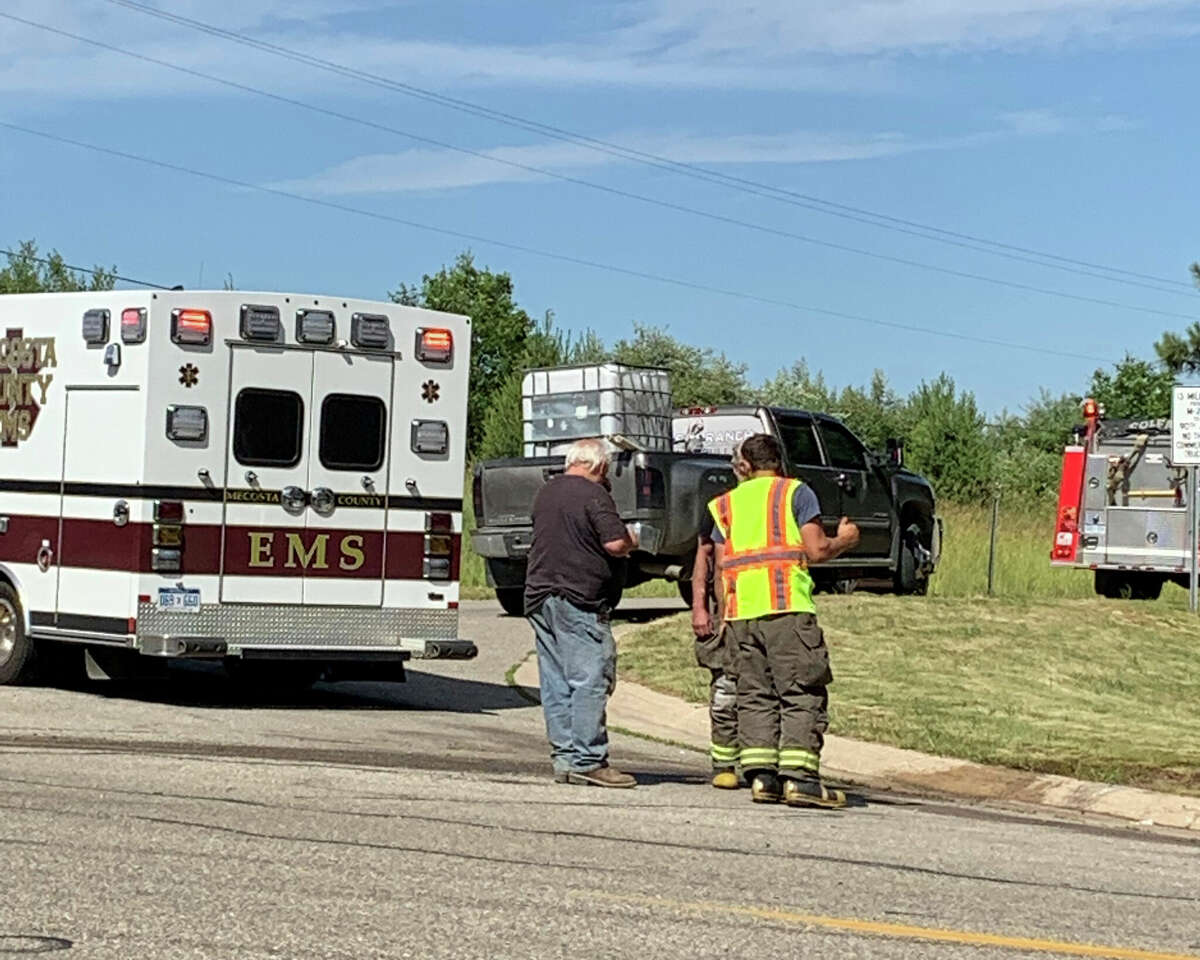 Twovehicle crash on M20 near Rodney in Martiny Township, Mecosta