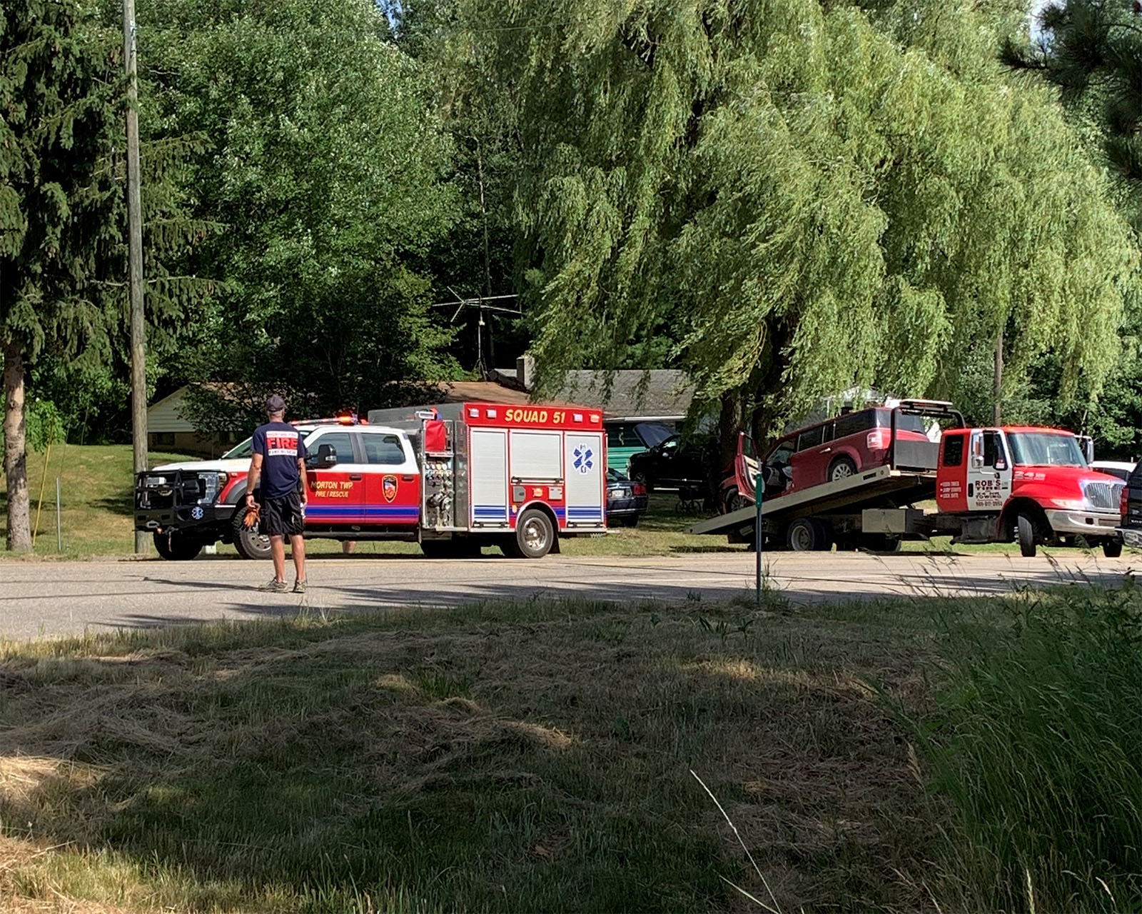 Two-vehicle Crash On M-20 Near Rodney In Martiny Township, Mecosta ...