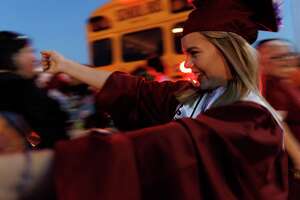 A Uvalde senior graduates without her little sister