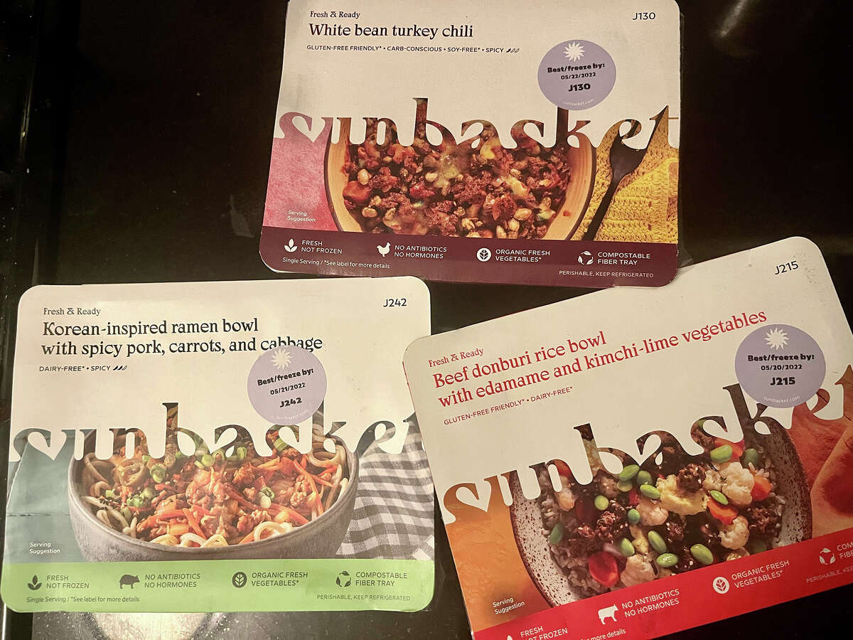 Sunbasket Fresh & Ready delivery arrives cold-packed but not frozen.