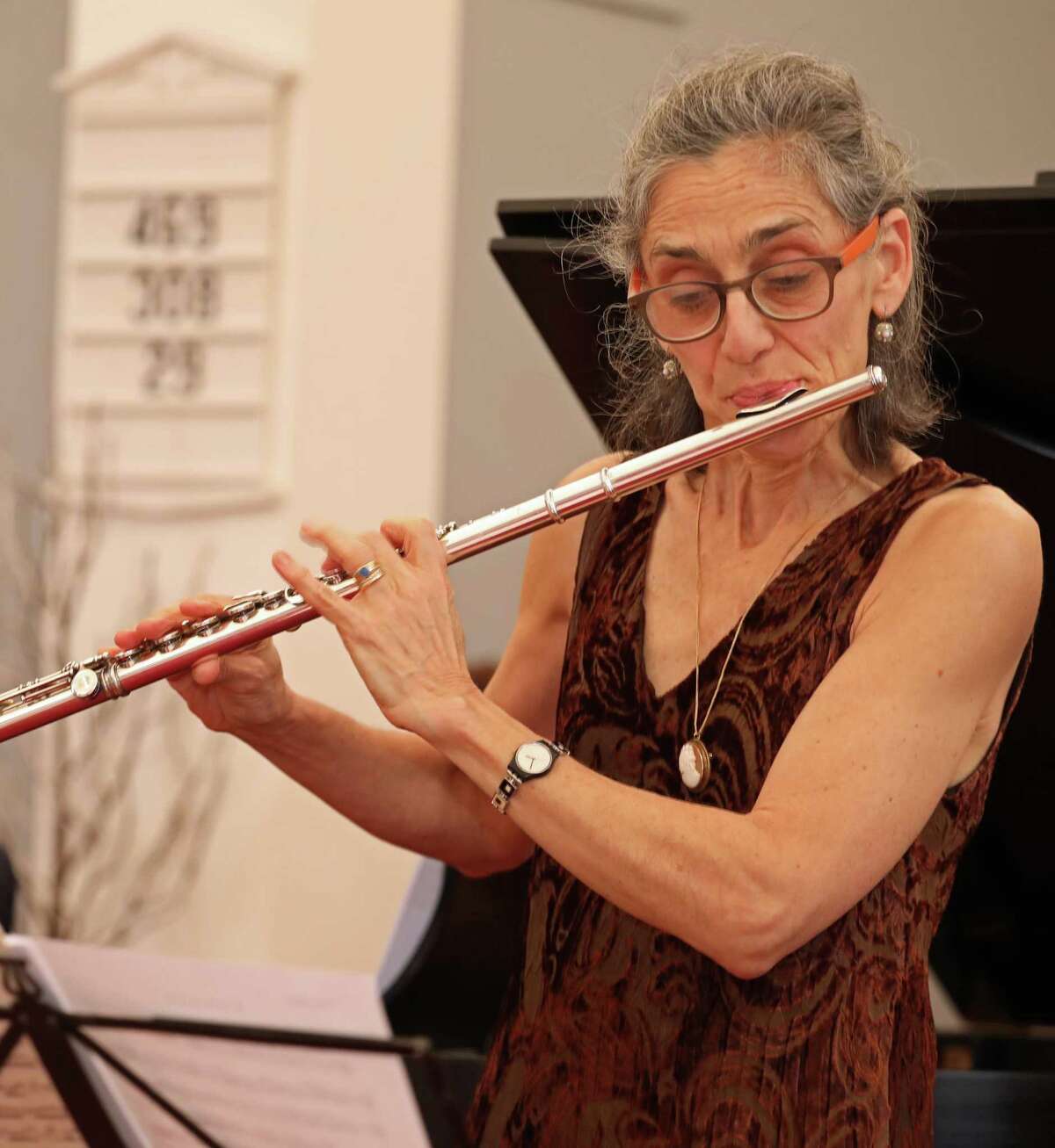 Susan Rotholz on flute