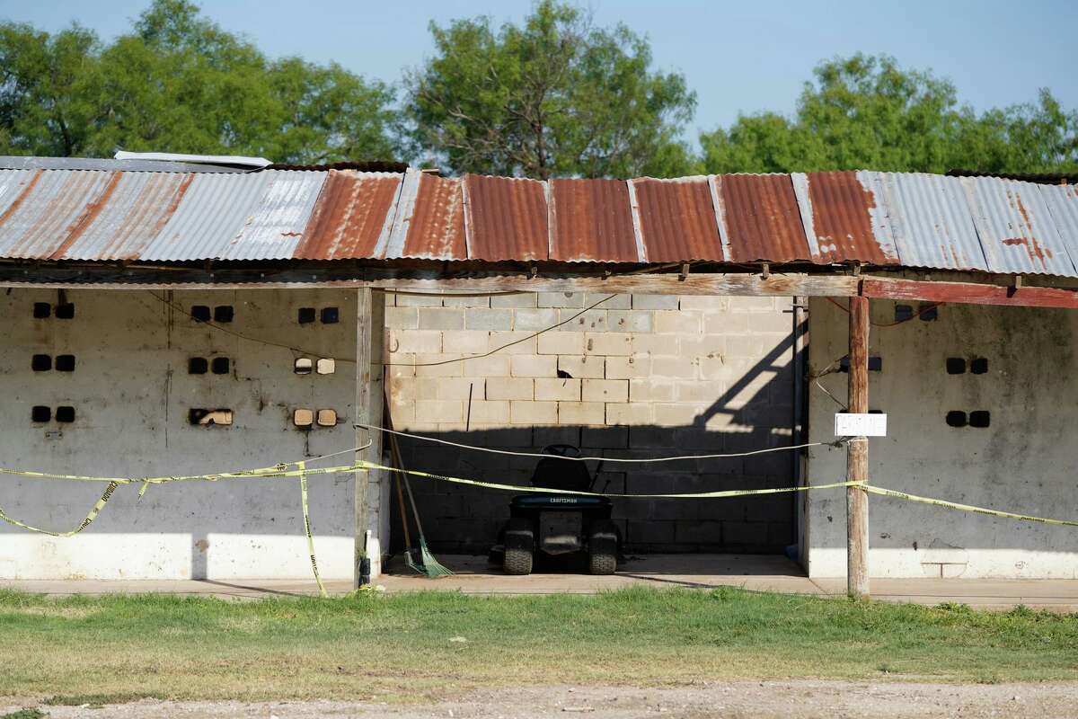 Stalls are being repaired at SASHS El Chaparral Ranch, a former South Side charro ranch that is being renovated into a ranch rodeo events center and 4-H and FFA site for underprivileged kids.