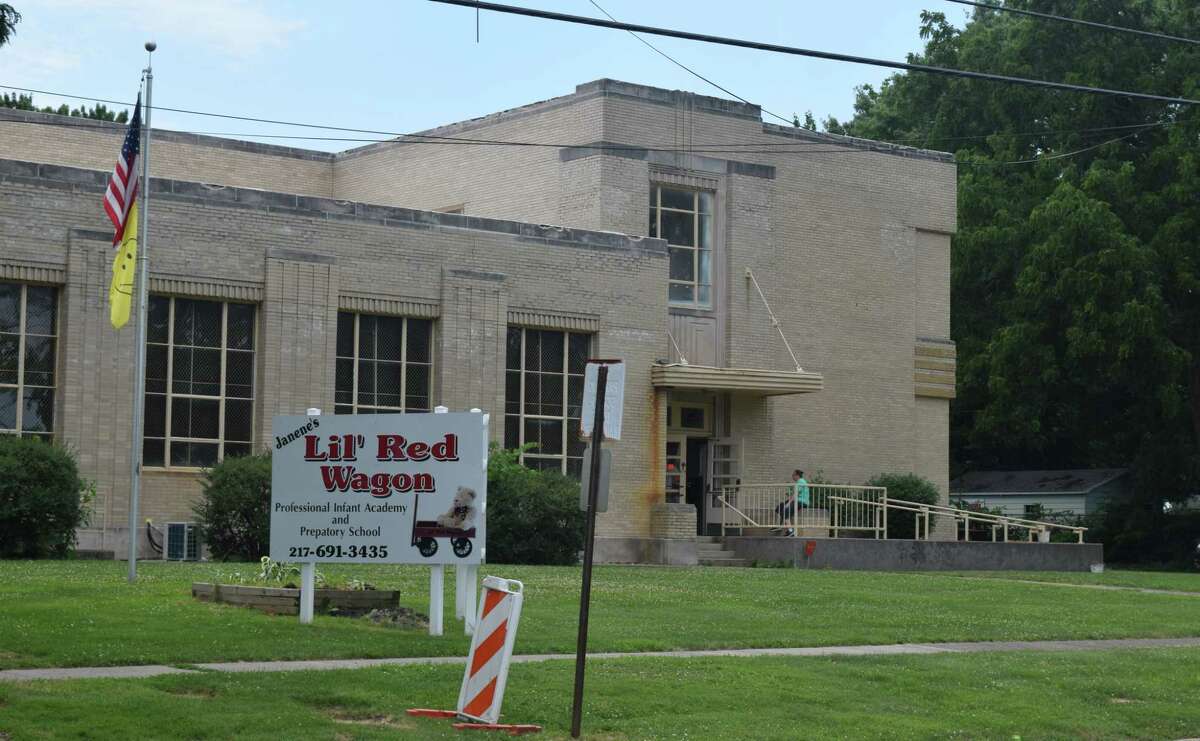 Work is nearly complete at the former Lafayette School, which was bought by Little Red Wagon daycare in January and is set to reopen this month.