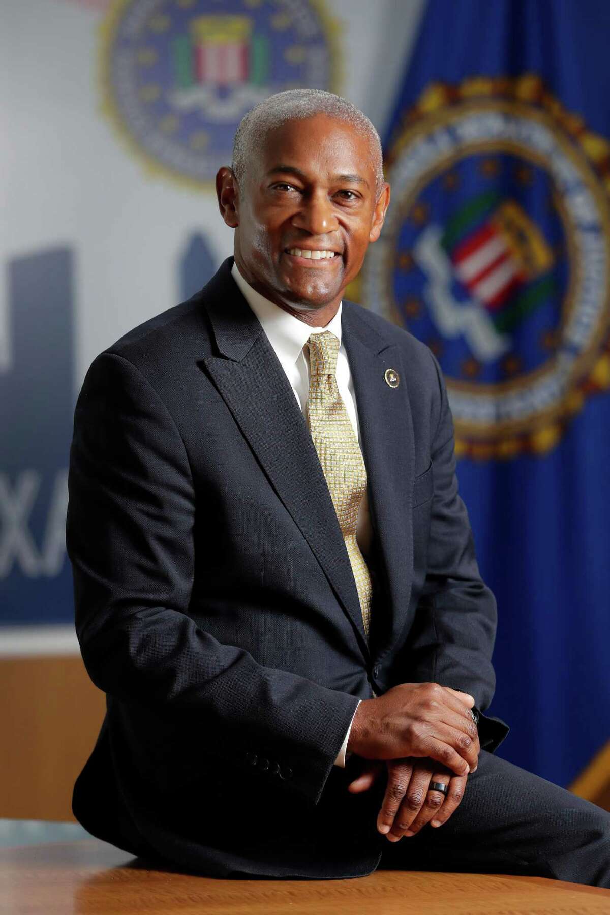 James Smith, the new special agent in charge of the Federal Bureau of Investigation Field Office, in the office conference room Friday, July 1, 2022 in Houston, TX.