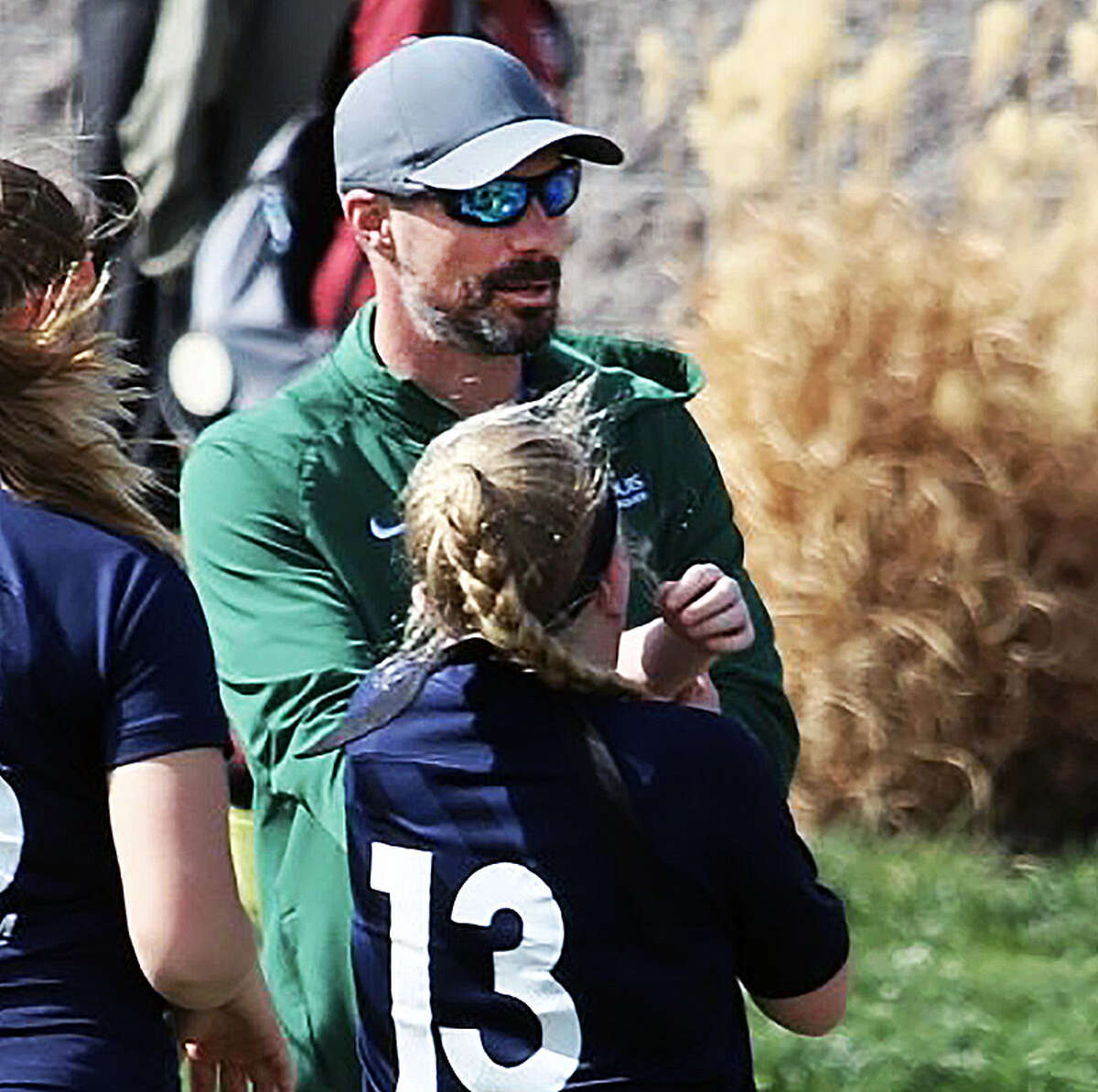 Justin Bernaix, shown coaching a St. Louis Scott Gallagher team, is the new interim women's soccer coach at LCCC. Bernaix is also an assistant professor of English at LCCC, a former SIUE player and a graduate of Granite City High School.
