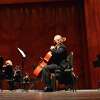Members of the San Antonio Symphony delivered a socially-distanced performance in February 2021. It was one of the orchestra’s final performances at the Tobin Center for the Performing Arts. The symphony has been dissolved following years of financial problems.