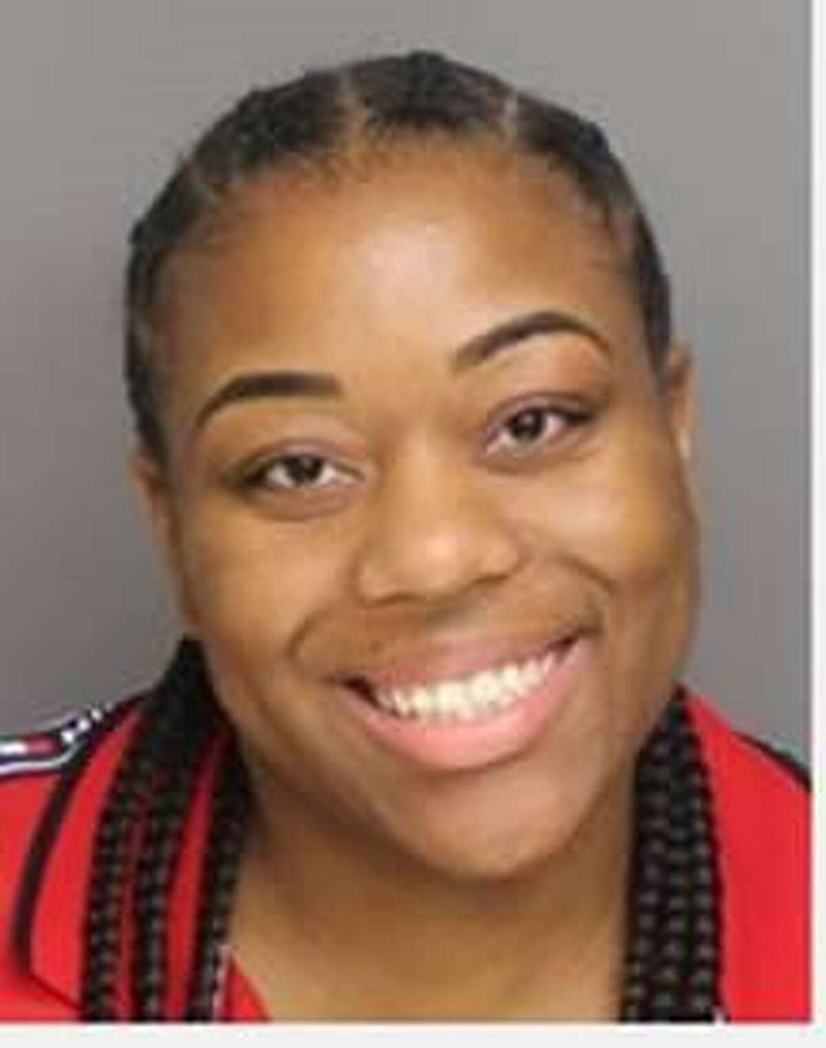 Tiffany Covington, 28, was charged with two counts of risk of injury to a child, and one count each of interfering with police and assault on a public safety officer.