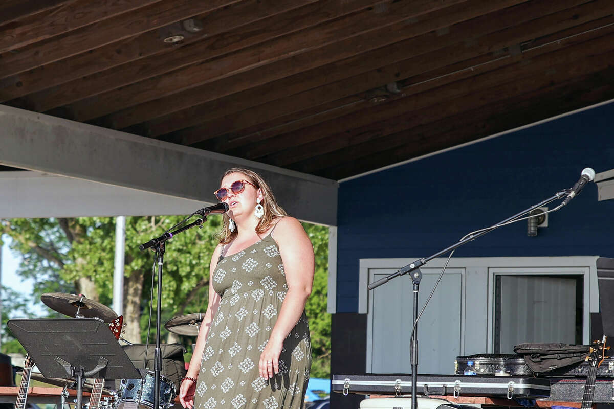 The 2022 Manistee National Forest Festival continued Friday  with the Manistee Jaycees held its third annual Beach Jam concert at First Street Beach with Nick Veine, Chloe Pepera from local band, Awesome Distraction opening for The Downtowners. 