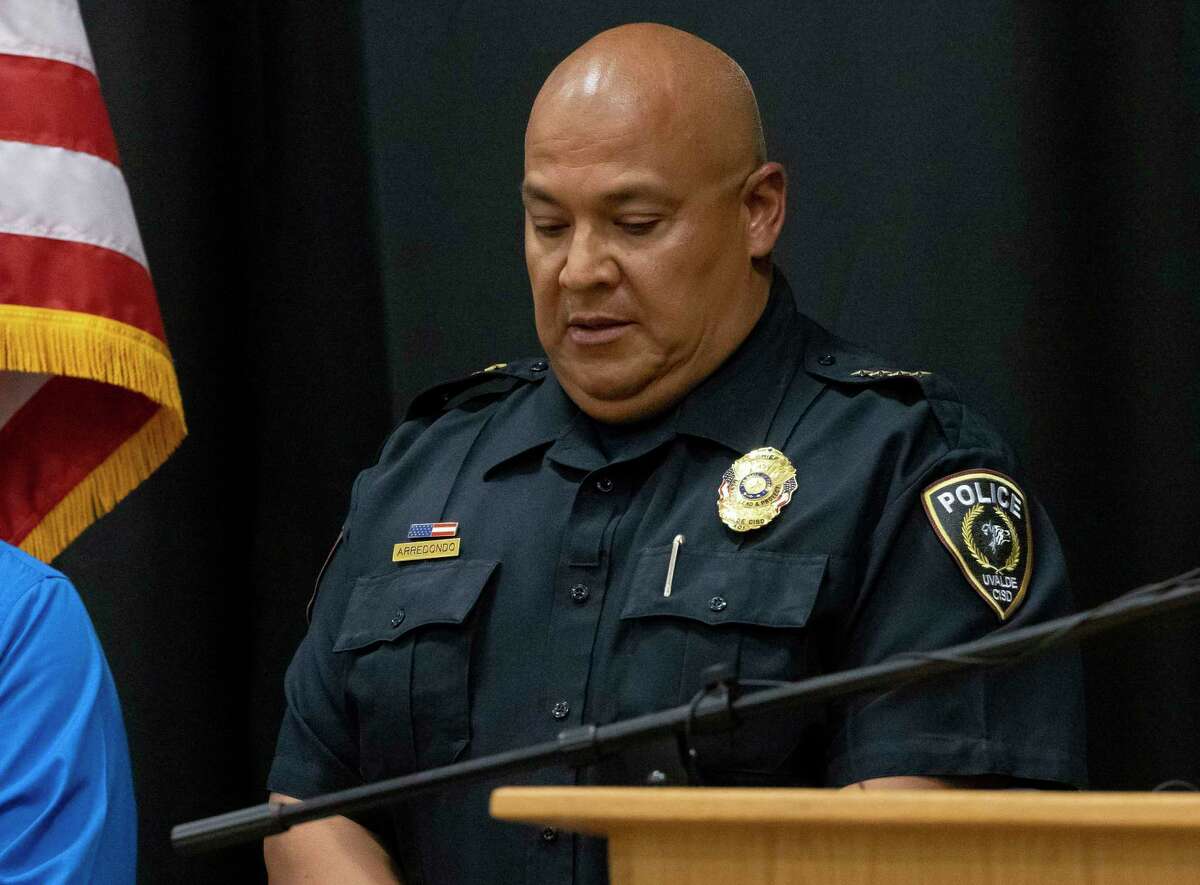 Pete Arredondo, the embattled Uvalde CISD police chief and recently elected councilman, told the city's local newspaper that he is resigning from the City Council after repeated calls for him to quit.