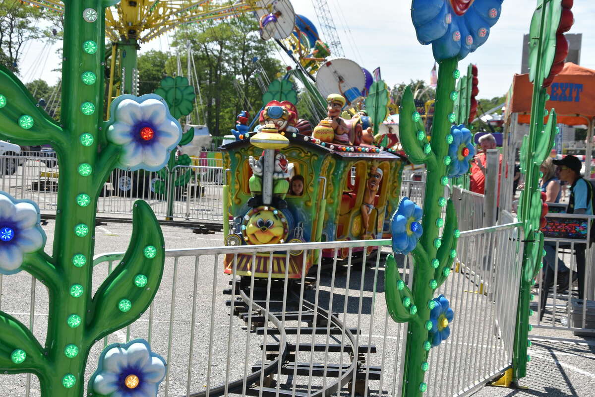 One of the places full of activity on Saturday was the carnival portion of the Manistee National Forest Festival. The Anderson Midway Carnival runs from noon till dusk through July 4 at First Street Beach Douglas Park in Manistee. 